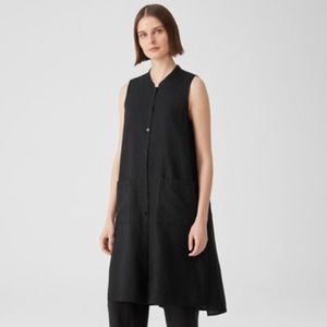 Eileen Fisher organic Handkerchief linen long shirt